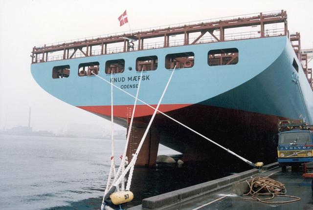Antallet af handelsskibe med Dannebrog i hækken er igen blevet længere. Arkivfoto