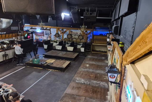 Snart er Heidi´s Bier Bar klar til at skænke fadbamser i ny renoverede lokaler. Privatfoto