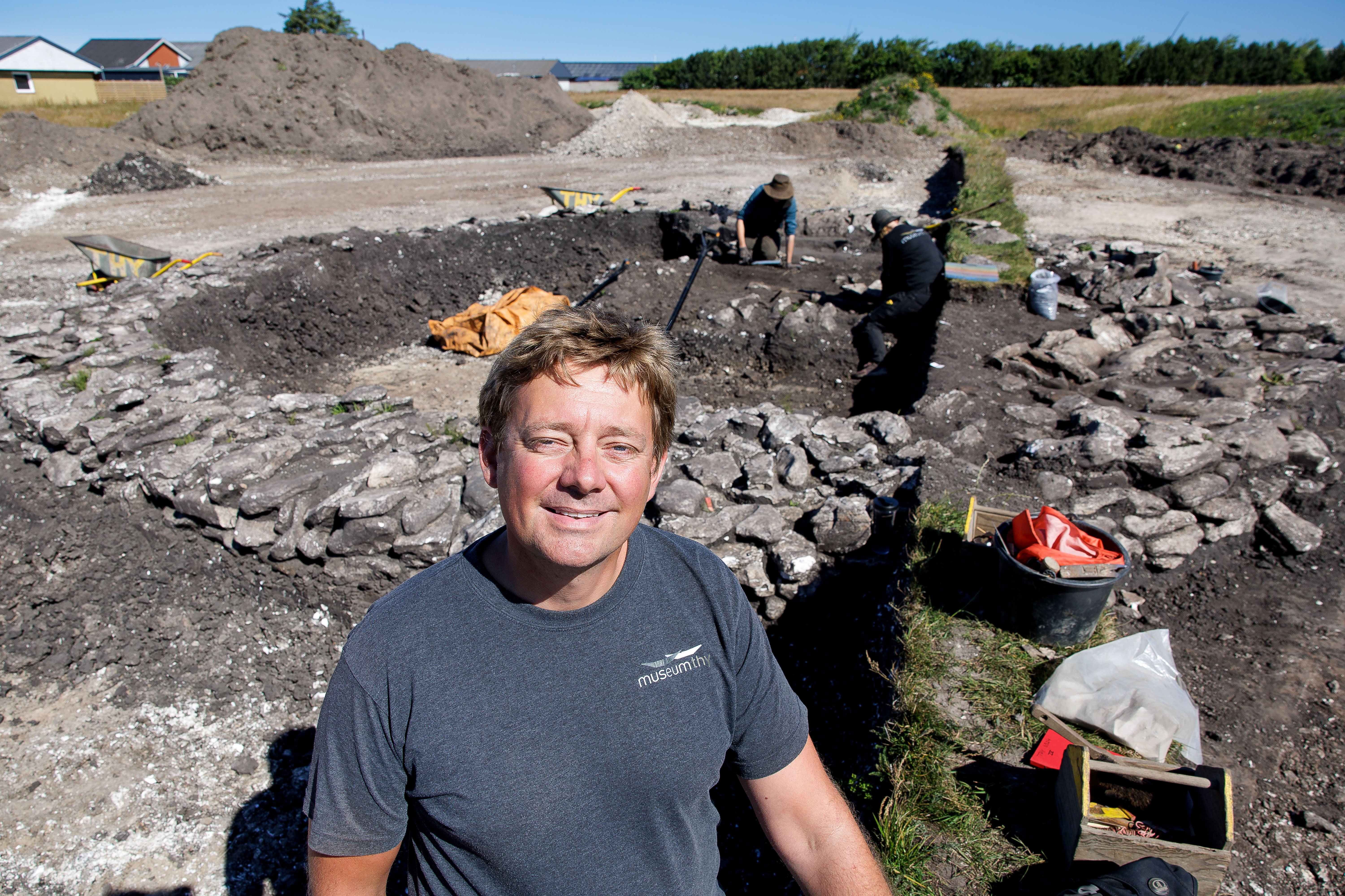 Arkæologer gør spændende fund, inden område bliver til byggegrunde