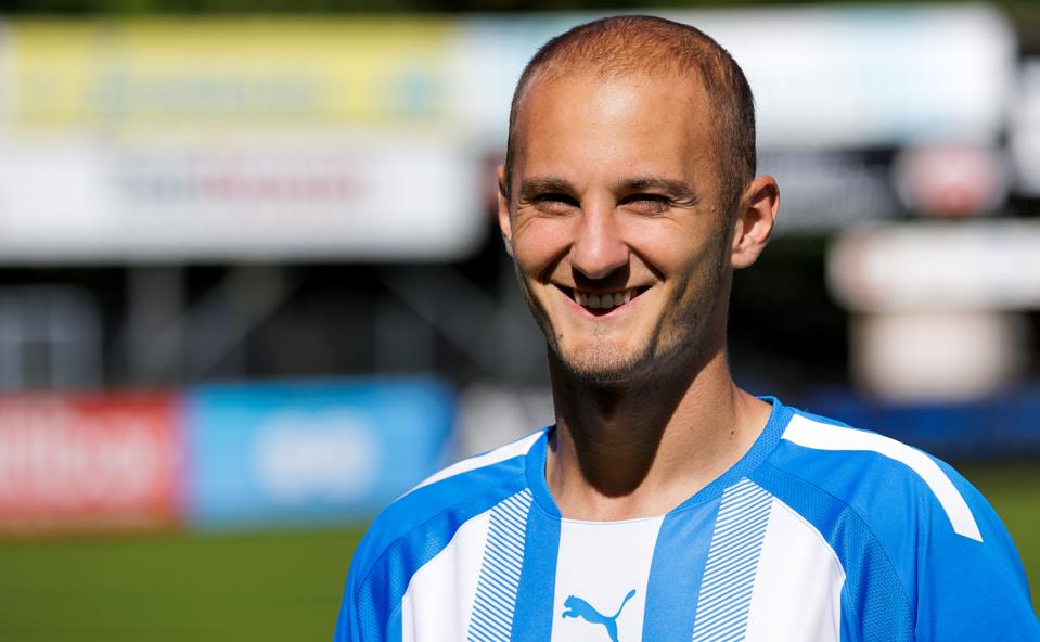 Aramis Kouzine skal tørne ud for Thisted FC. <i>Foto: Bo Lehm</i>
