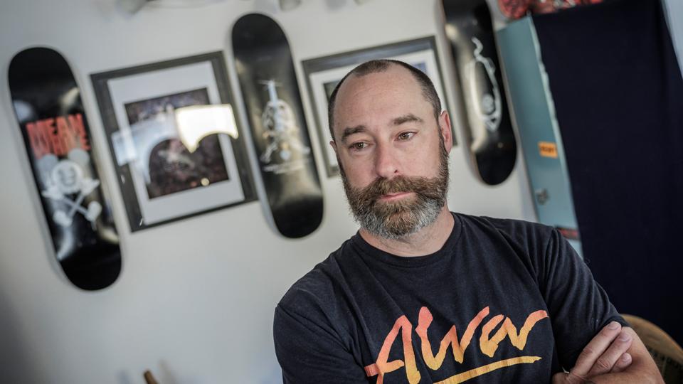 Nathan Curry er amerikaner, ingeniør fra Aalborg Universitet og far til to danske børn. <i>Foto: Martin Damgård</i>