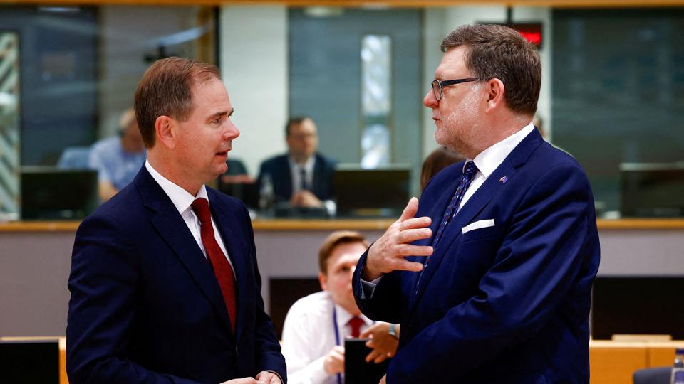 Finansminister Nicolai Wammen (S) ser et stemningsskifte blandt EU-landene. I lyset af den høje inflation vil flere EU-lande nu føre en stram finanspolitik. <i>Yves Herman/Ritzau Scanpix</i>