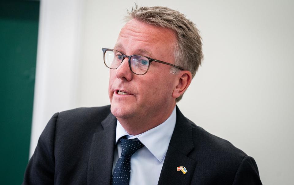 I en skriftlig kommentar til Berlingske afviser forsvarsminister Morten Bødskov (S), at Danmark ikke skulle løfte sin del af ansvaret i Østersøområdet. (Arkivfoto) <i>Ida Marie Odgaard/Ritzau Scanpix</i>