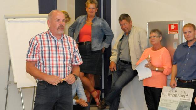 I august 2013 var Henning Holm vært for et "planværksted" om fremtidens udvikling på den bynære kystlinje fra Silstrup til Eshøj. Ideerne stod i kø, og i dag er flere af dem blevet virkelighed. <i>Arkivfoto: Jens Fogh-Andersen</i>