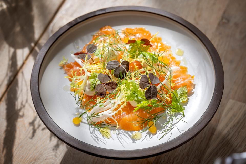 Kokkenes sommermenu byder på gode enkle retter. <i>Foto: Lars Pauli</i>