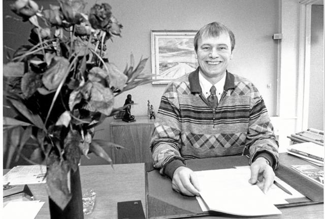 Kurt Kirkedal var en populær borgmester i Skagen fra 1993 til 2001. Ved Jul på Svallerbakken er det dog hans tidligere meritter, der står på programmet Foto: Lokalhistorisk arkiv Skagen