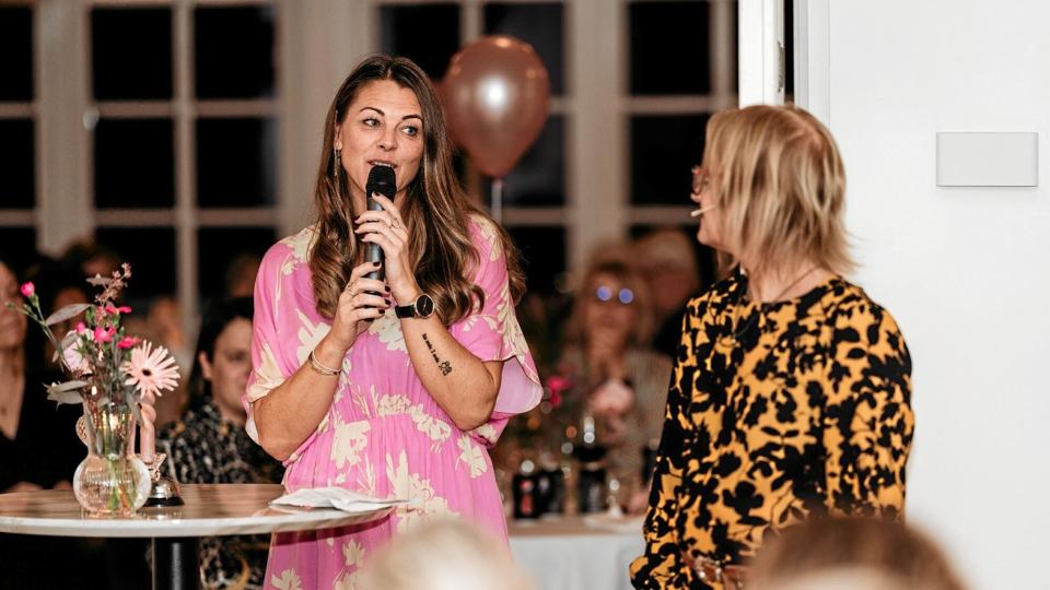 Bettina Hald - her fotograferet, da hun sidste år stod bag den første udgave af støttearrangementet i Sindal. <i>Arkivfoto: Line Ida Abildgaard</i>