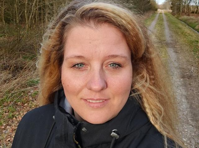 Nathalie Albrechtsen, 35, fra Lokallisten er en af de 32 kvinder, der stiller op til valget i en af Nordjyllands mest ligestillede kommuner. Privatfoto