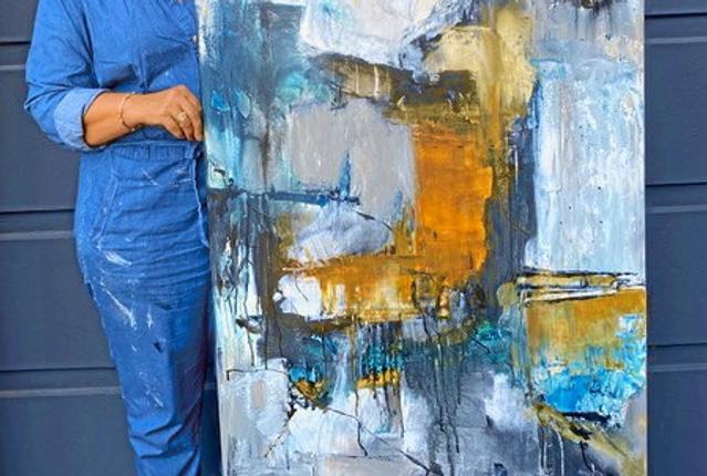 Anette Guiti glæder sig til at udstille sine malerier i Skagen, hvor hun er født.
