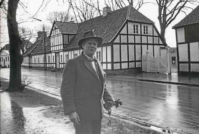 Den tidligere museumsleder Holger Friis (1891-1986). Foto: VHM