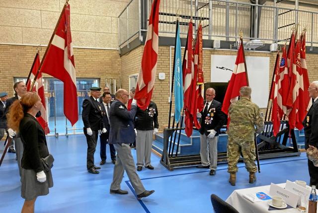 Jammerbugten fejdrede Danmarks veteraner på flagdagen. Foto: Jammerbugt Kommune