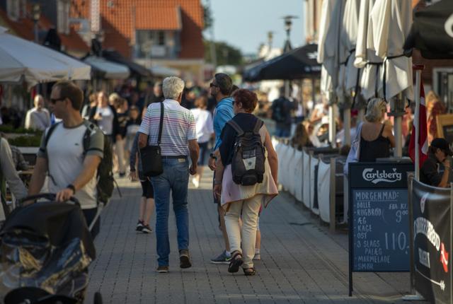 Der har været masser af danske turister i gaderne denne sommer