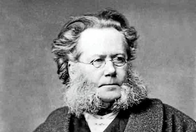 1887 holdt Henrik Ibsen og hans hustru en god lang sommerferie i Sæby. Arkivfoto
