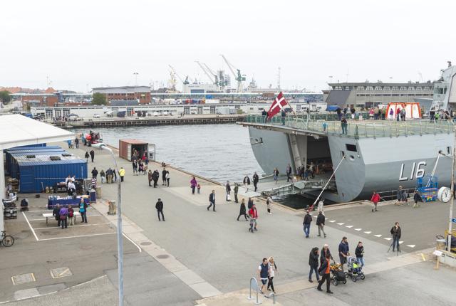 Flådestation Frederikshavn inviterer indenfor lørdag 4. september. Arkivfoto: Kim Dahl Hansen