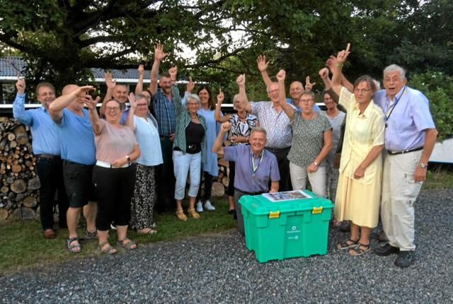 I samarbejde med familien Graversen er det lykkedes at sende en donation til indkøb af fire ShelterBox til fire nødstedte familier i internationale katastrofeområder. Foto: Mogens Lynge