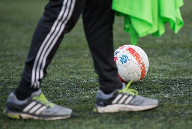 Idrætsforeningen tilbyder et motions-fodboldhold for folk med hjertekarsygdomme, eller som er i risikogruppen for at de sygdomme. Arkivfoto