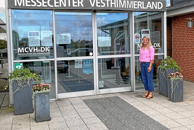 Anette Carstens ny på holdet i Messecenter Vesthimmerland. Privatfoto