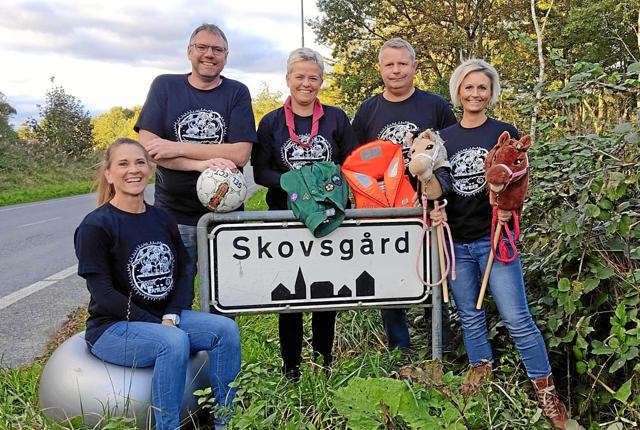 Aktive Familier i Skovsgård – styregruppen: Lokale foreninger står bag projektet Aktive Familier i Skovsgård-området.  Privatfoto