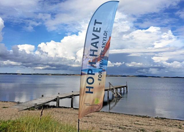 Hop i Havet er en ny kampagne fra Danmarks Naturfredningsforening. Eventen foregår 22. august ved Tæbring. Privatfoto