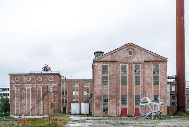 Produktioner stoppede på Spritten i 2015 - nu er hele området under forvandling. Foto: Kunsthal Spritten