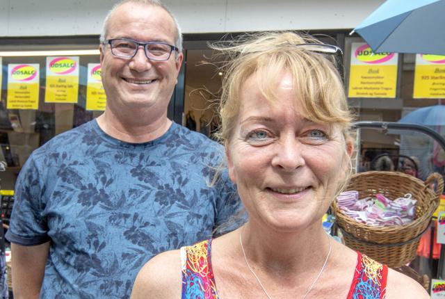 Heidi Busk og Jørgen Nielsen har åbnet butik på Algade 22 i Nykøbing. De bor på Sjælland, men har sommerhus på Salling. Nu går de med tankerne om flytte permanent til Mors.
