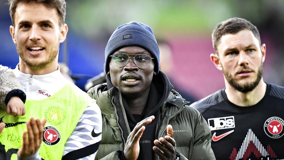 Pione Sisto var ofte på bænken eller helt uden for truppen i FC Midtjylland i sidste sæson. I øjeblikket er han ikke en del af førsteholdstræningen. (Arkivfoto). <i>Ernst Van Norde/Ritzau Scanpix</i>