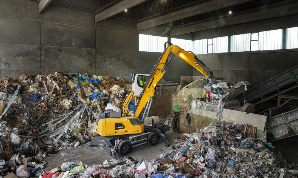Også Liebherrs program af materialehåndteringsmaskiner vil være at finde på Bauma. Også Liebherrs program af materialehåndteringsmaskiner vil være at finde på Bauma.