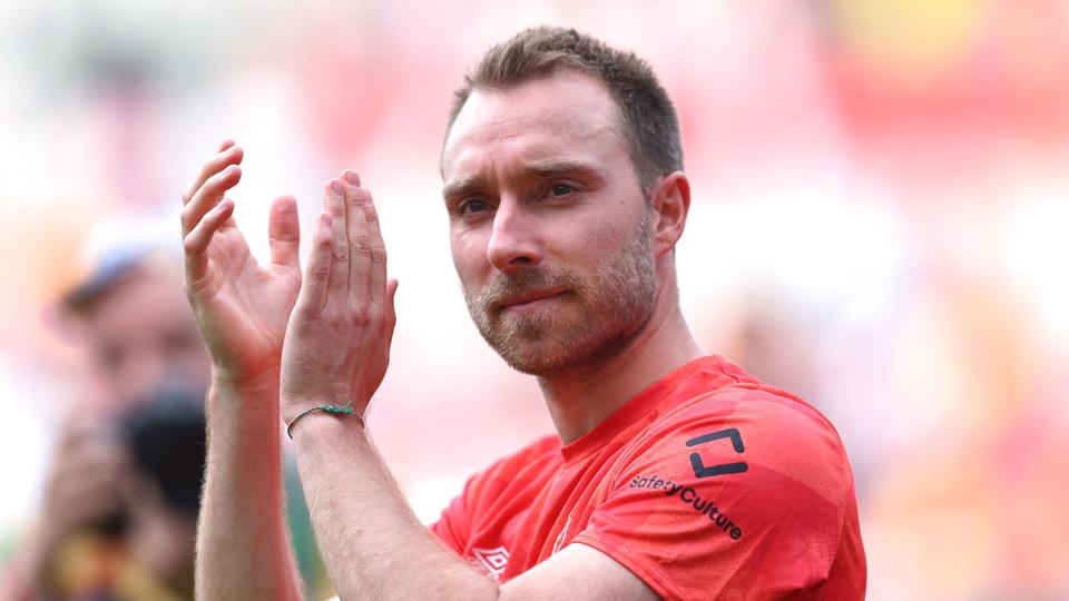 Christian Eriksen har senest spillet for Brentford i Premier League. (Arkivfoto) <i>David Klein/Reuters</i>