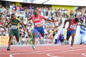 USA gør rent bord i VM-finalen i 100-meter-løb for mænd