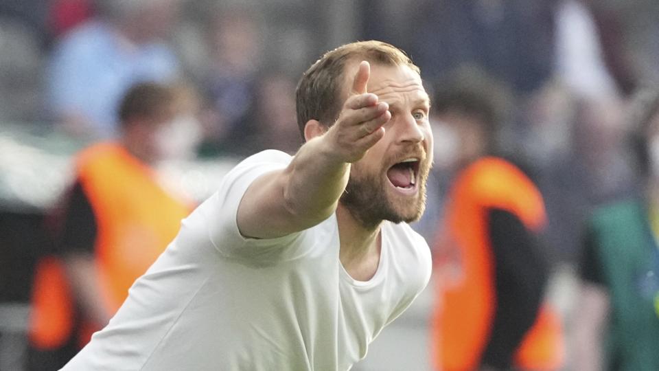 Bo Svensson plejer ikke at være bange for at rose sine spillere, men han lægger heller ikke fingre imellem, når spillerne ikke præsterer på det forventede niveau. <i>Soeren Stache/Ritzau Scanpix</i>
