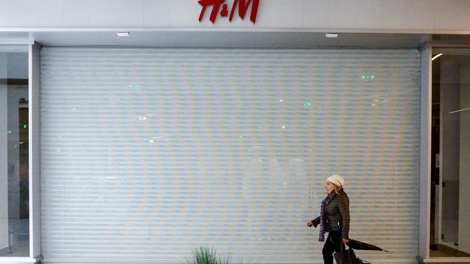 H&M har siden 2. marts haft sine butikker lukket i Rusland. (Arkivfoto). <i>Kirill Kudryavtsev/Ritzau Scanpix</i>