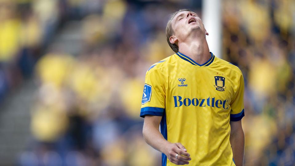 Brøndby skal formentlig forbi Basel, hvis vestegnsklubben skal ende i gruppespillet i Conference League. (Arkivfoto) <i>Liselotte Sabroe/Ritzau Scanpix</i>