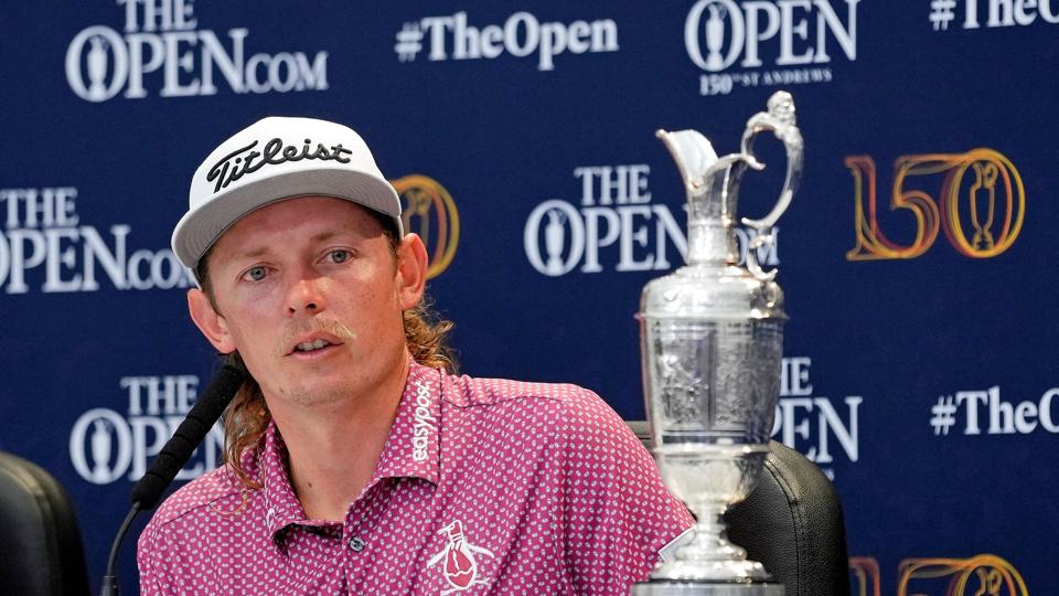 Australske Cameron Smith vandt søndag golfmajoren British Open og bliver nu rygtet aktuel på LIV Golf. <i>Michael Madrid/Ritzau Scanpix</i>