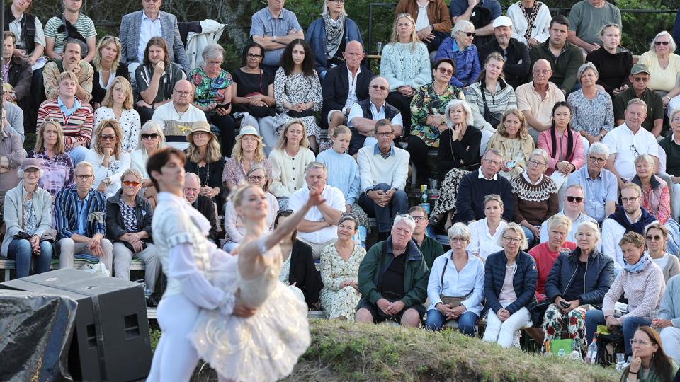 Verdensballet ved Den Tilsandede Kirke i Skagen. <i>Arkivfoto: Bente Poder</i>