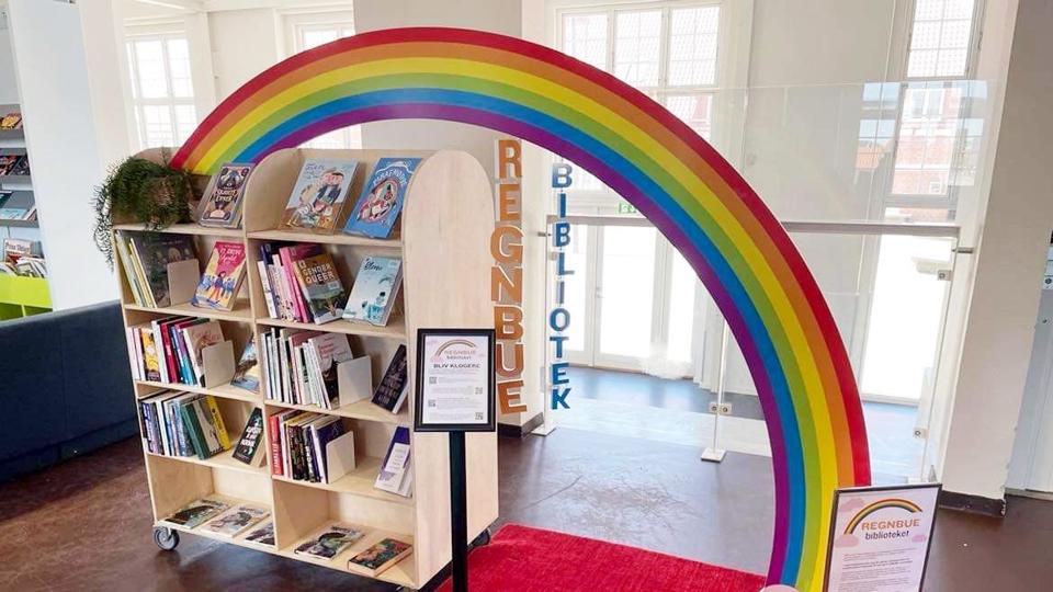 Regnbuebibliotek i Skagen har modtaget overvælgende respons på Facebook <i>Foto: Frederikshavn Kommune</i>