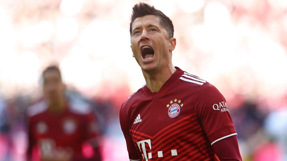 FC Barcelona betaler i første omgang 335 millioner kroner for Robert Lewandowski, der er tiltrådt på en fireårig kontrakt. (Arkivfoto) <i>Christof Stache/Ritzau Scanpix</i>