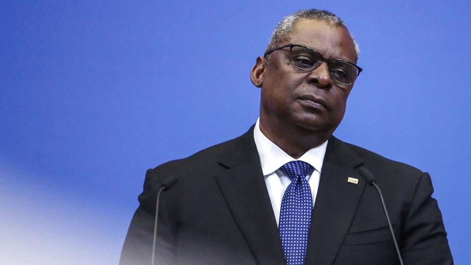 USA's forsvarsminister Lloyd Austin annoncerede onsdag, at USA sender nye artillerisystemer til Ukraine. <i>Valeria Mongelli/Ritzau Scanpix</i>