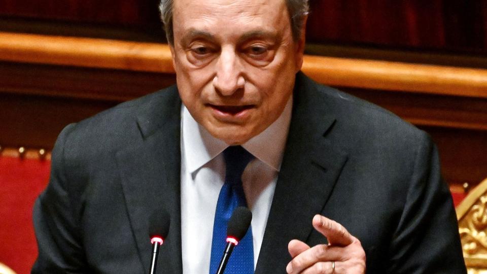 Den 74-årige Mario Draghi er fortid som Italiens premierminister. <i>Andreas Solaro/Ritzau Scanpix</i>