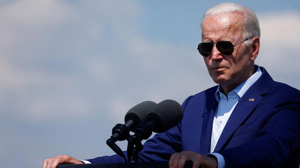 Den amerikanske præsident, Joe Biden, er blevet testet positiv for corona, oplyser Det Hvide Hus. (Arkivfoto). <i>Jonathan Ernst/Reuters</i>