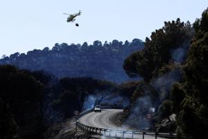 Europas skovbrande har hærget større område i år end i hele 2021