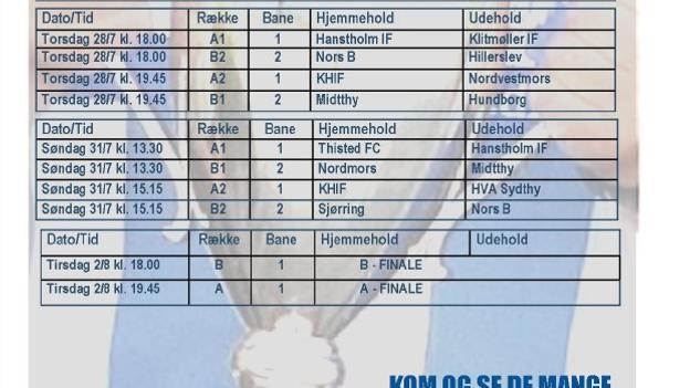 Kampprogrammet for Thy Mesterskab byder på mange interessante opgør. <i>Foto: Koldby-Hørdum IF</i>