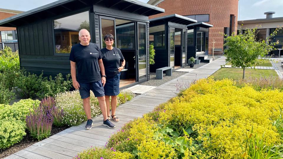 Henning og Ulla Holm stopper som leder og souschef i Sydthy Kur- og Svømmebad med udgangen af september. <i>Foto: Carsten Hougaard</i>