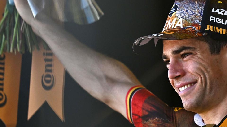 Wout van Aert har vundet tre etaper i årets Tour de France. <i>Anne-Christine Poujoulat/Ritzau Scanpix</i>