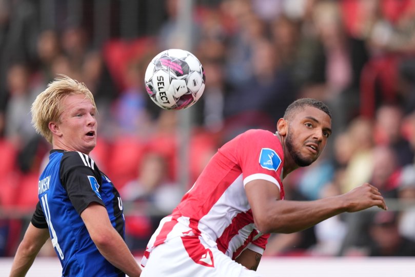 Anosike Ementa fik sin første kamp fra start i Superligaen. <i>Foto: Henning Bagger/Ritzau Scanpix</i>
