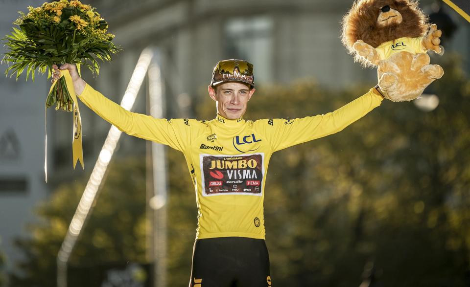 Jonas Vingegaard er den anden danske vinder af Tour de France. <i>Mads Claus Rasmussen/Ritzau Scanpix</i>