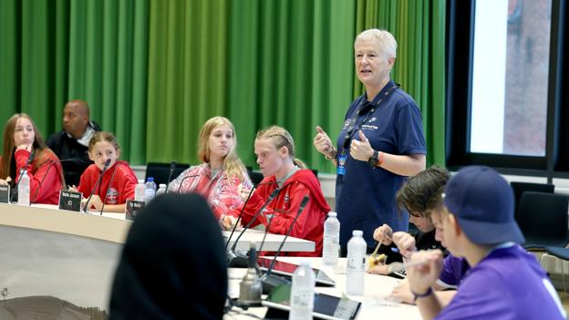 Jette Andersen fortæller, at Dana Cup anno 2022 har været en overordnet stor succes. <i>Arkivfoto: Bente Poder</i>