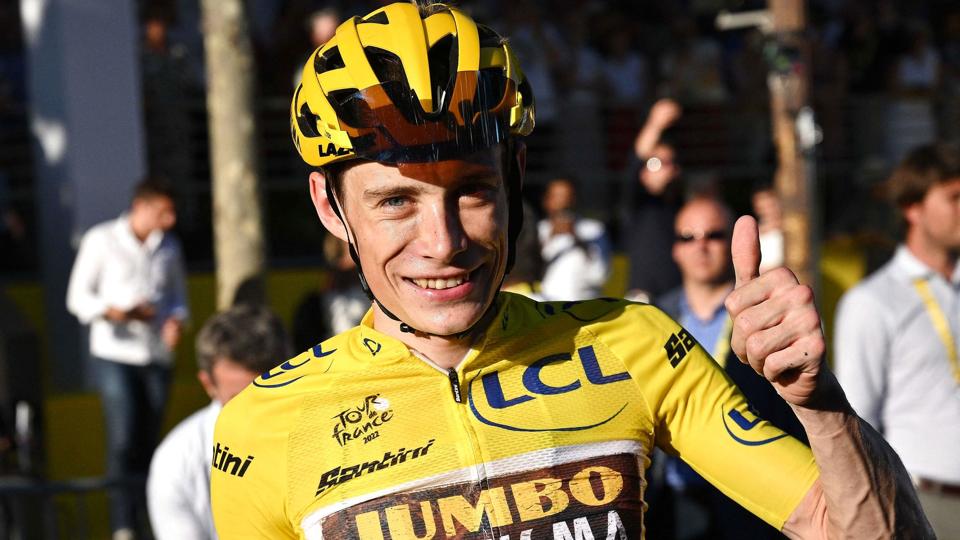 Jonas Vingegaard er sprunget tre pladser op på verdensranglisten. <i>Foto: Marco Bertorello/Ritzau Scanpix</i>