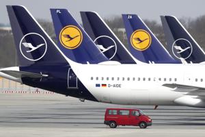 Lufthansa aflyser onsdag næsten alle sine fly i Tyskland