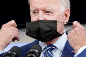 Coronafri Joe Biden beholder mundbind på de næste ti dage