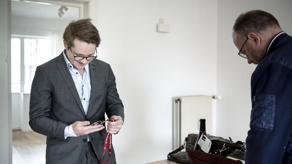 Udbuddet af mindre ejerlejligheder til salg er det højeste i tre år. (Arkivfoto). <i>Celina Dahl/Ritzau Scanpix</i>